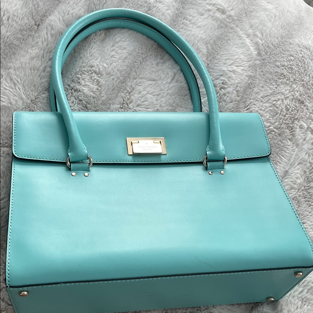 Kate Spade Satchel in Robins Egg color